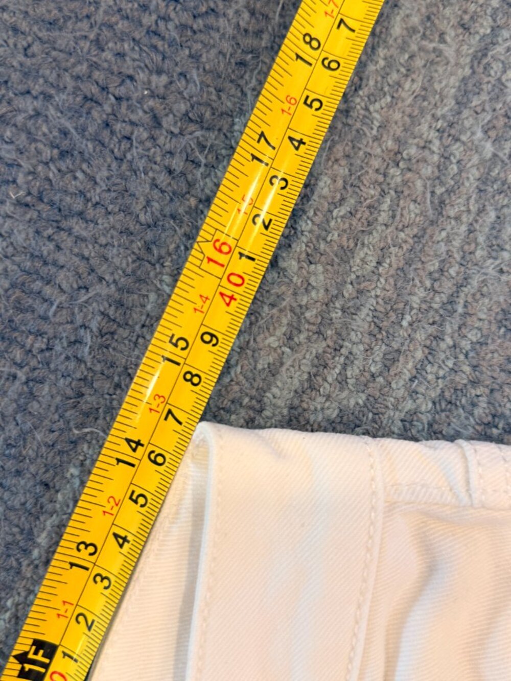 Banana Republic White Jeans Size 2 Boot Cut Leg Mid Rise - Picture 11 of 14